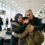 ویزای توریستی والدین استرالیا - دیدار والدین ایرانی با دخترشان در فرودگاه سیدنی