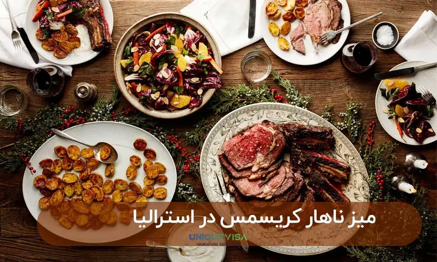 غذای کریسمس در استرالیا